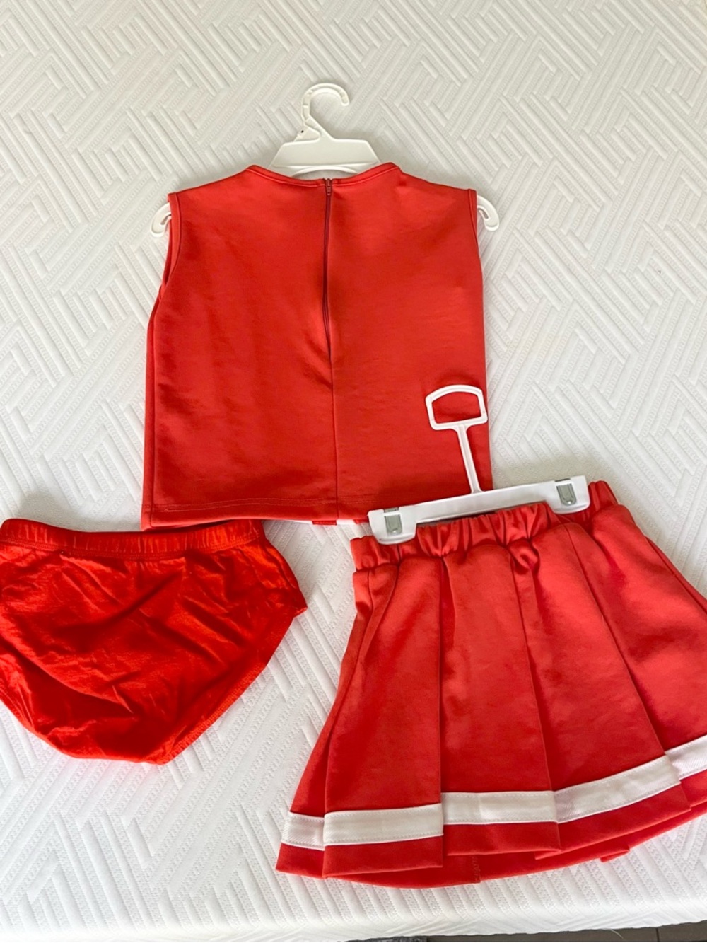 Clemson Collegiate Girls Sz 8 Cheerleader 3-Piece Matching Set - Picture 2 of 2